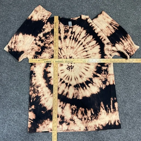 *Gildan Unisex Custom Long Sleeve Reverse Tie Dye - Picture 8 of 11